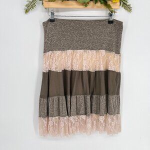 Surrealist Size 3 Ruffled Skirt